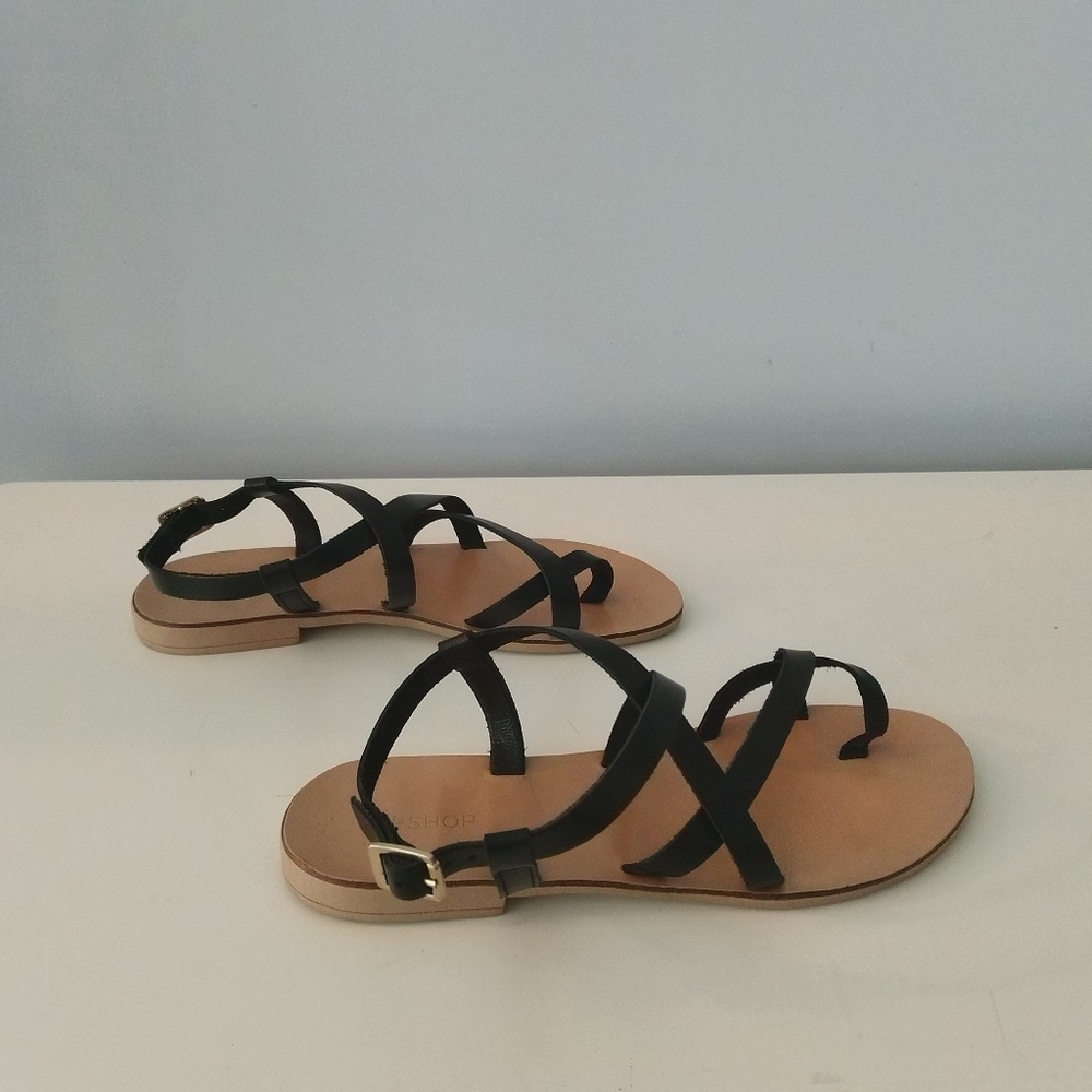 NWOT Topshop Hiccup Strappy Toe Ring Arcadia - Picture 3 of 12